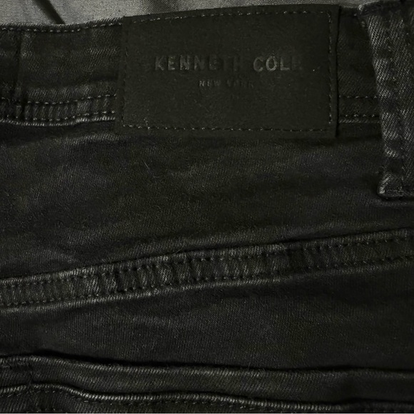 Kenneth Cole New York Slim Fit Black Jeans 30x30 - Picture 4 of 5